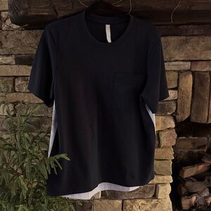 Athleta Navy Blue T-Shirt